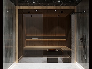 Sauna w domowej łazience - zdjęcie od Arte Dizain