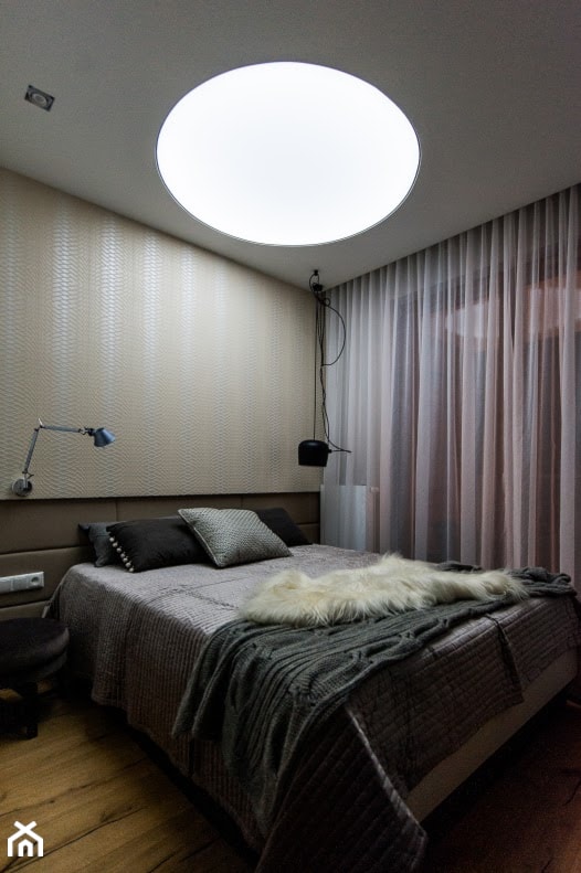 Mieszkanie Nowe Orłowo - Mała sypialnia, styl nowoczesny - zdjęcie od Arte Dizain