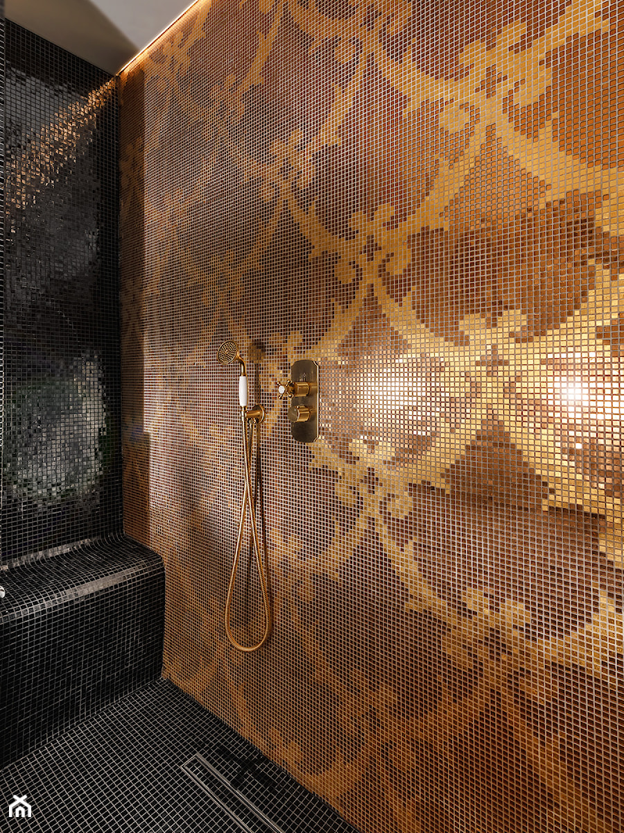 Projekty łazienek w Apartamencie w Gdyni - Bez okna łazienka - zdjęcie od Arte Dizain