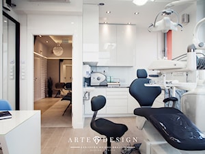 Gabinet dentystyczny w Gdańsku - Biuro, styl nowoczesny - zdjęcie od Arte Dizain