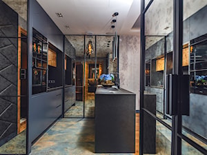 Apartament nad Motławą w stylu Loft - Kuchnia, styl industrialny - zdjęcie od Arte Dizain