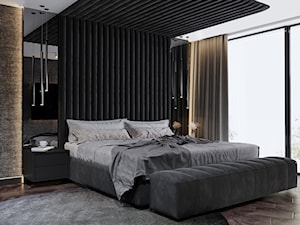 Łóżko z tapicerowanym zagłówkiem - zdjęcie od Arte Dizain