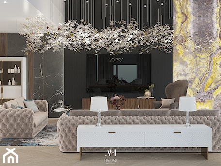 Aranżacje wnętrz - Salon: Apartament Złota 44 - Salon wersja 2 - Arte Dizain. Przeglądaj, dodawaj i zapisuj najlepsze zdjęcia, pomysły i inspiracje designerskie. W bazie mamy już prawie milion fotografii!