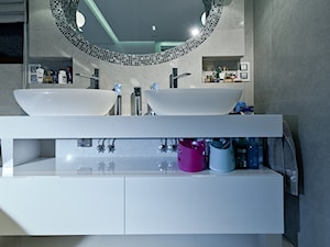 Sypialnia z łazienką - Łazienka, styl nowoczesny - zdjęcie od Arte Dizain