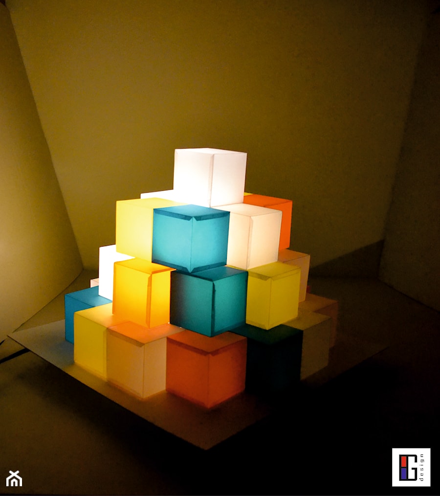 Lampa nocna - Sypialnia, styl nowoczesny - zdjęcie od EG design