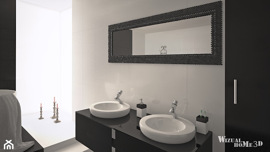 Łazienka styl nowoczesny - zdjęcie od WizualHome3D - wizualizacje CGI