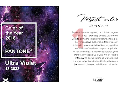 Aranżacje wnętrz - Salon: Must color - ultra violet - Selsey.pl. Przeglądaj, dodawaj i zapisuj najlepsze zdjęcia, pomysły i inspiracje designerskie. W bazie mamy już prawie milion fotografii!