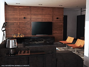 Mieszkanie dla managera - Salon, styl nowoczesny - zdjęcie od BARBELLA INTERIORS ( dawniej 5tud10 architektoniczne)