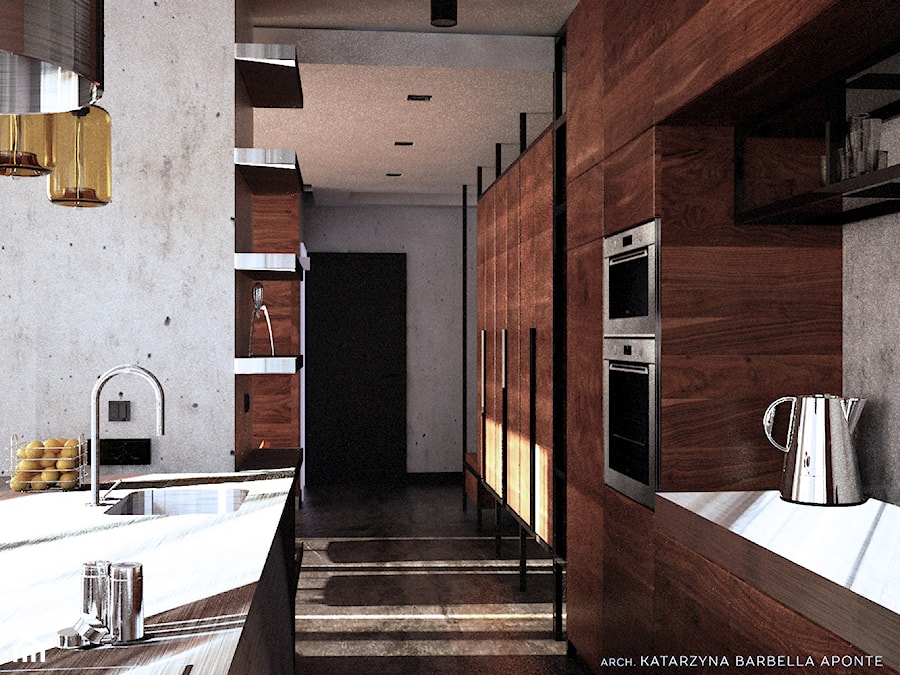 Mieszkanie dla managera - Kuchnia, styl tradycyjny - zdjęcie od BARBELLA INTERIORS ( dawniej 5tud10 architektoniczne)