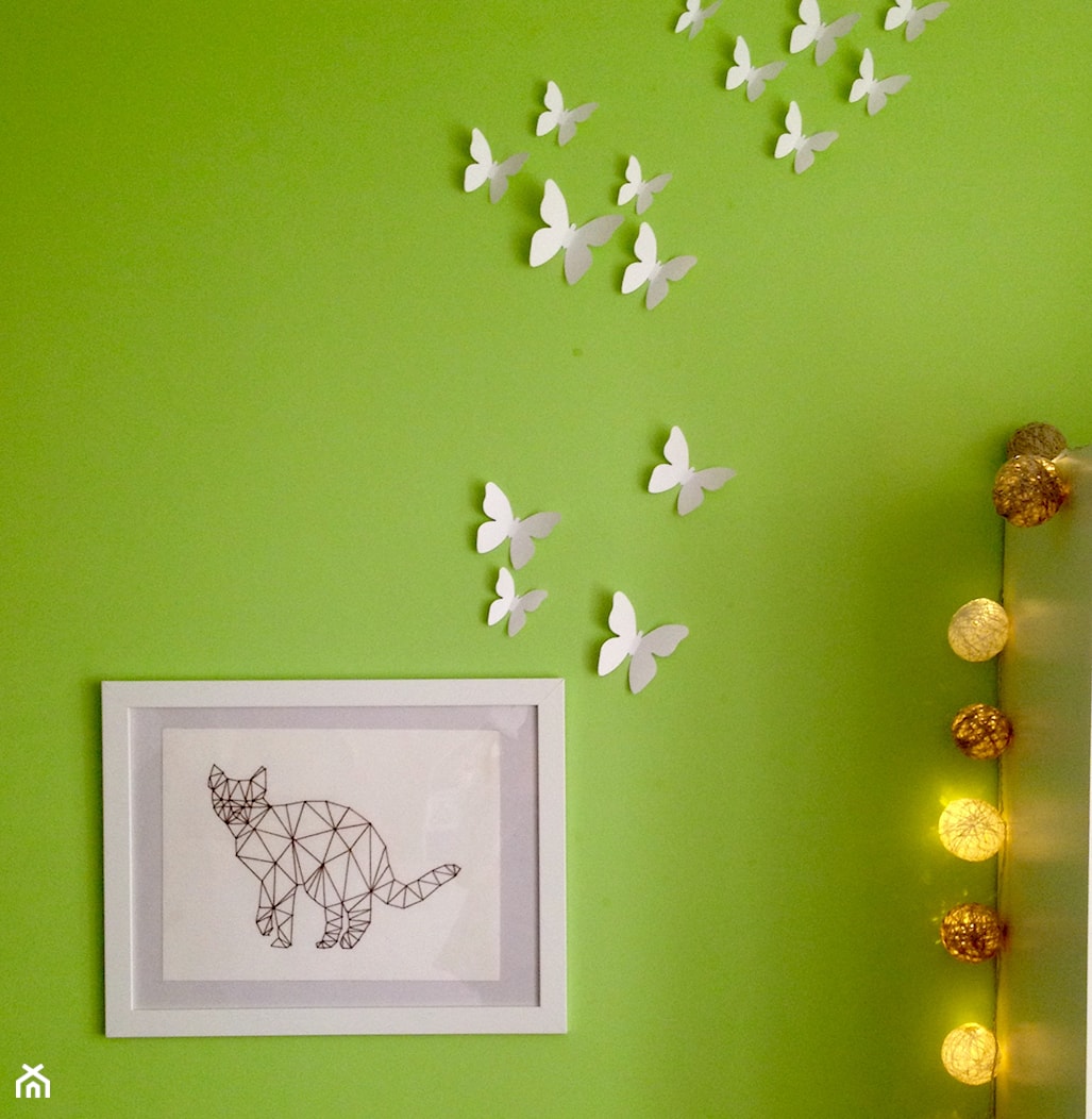 Geometryczne zwierzęta - plakat DIY - Pokój dziecka, styl nowoczesny - zdjęcie od Mamusia Muminka - Homebook