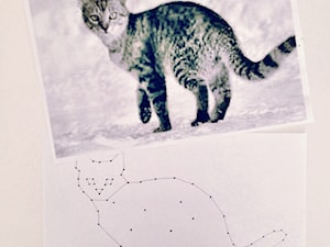 Geometryczne zwierzęta - plakat DIY