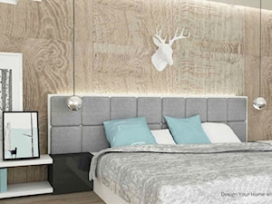 Salon mieszkanie 150 m2 - Sypialnia, styl skandynawski - zdjęcie od Design Your Home with me