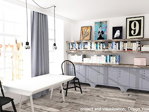 Salon w wakacyjnym mieszkaniu 2 - Salon, styl skandynawski - zdjęcie od Design Your Home with me