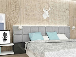 Sypialnia w drewnie - zdjęcie od Design Your Home with me