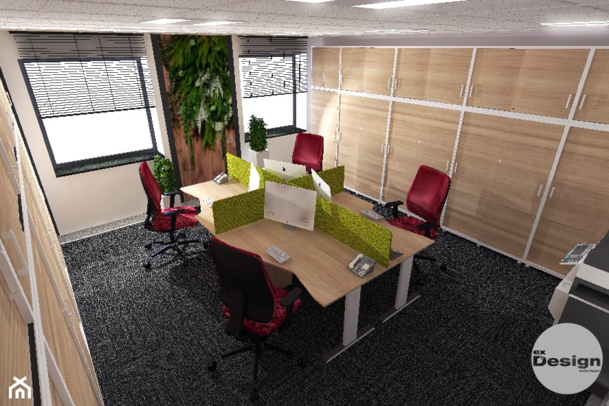 Część biurowa zakładu przetwórczego - Biuro, styl nowoczesny - zdjęcie od exDesign Ewelina Stępień-Chojnacka