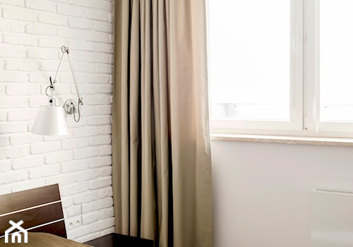 Grochowki Styl - Średnia biała sypialnia - zdjęcie od EG projekt
