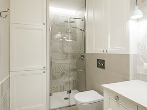 Elegancja na Powiślu - Średnia bez okna łazienka, styl nowoczesny - zdjęcie od EG projekt
