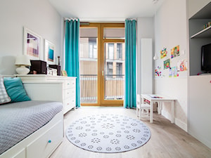 Prostota i Piękno - Średni szary pokój dziecka dla dziecka dla dziewczynki, styl nowoczesny - zdjęcie od EG projekt