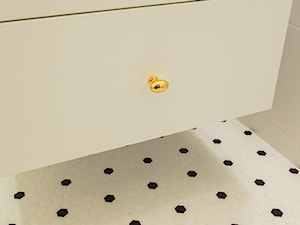 M2 - Złota Elegancja - Łazienka, styl minimalistyczny - zdjęcie od EG projekt