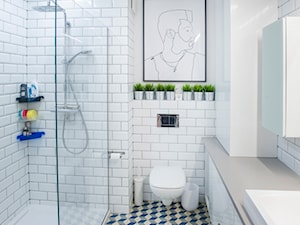 Retro Ochota - Średnia łazienka, styl nowoczesny - zdjęcie od EG projekt
