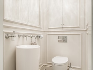 Elegancja na Powiślu - Mała łazienka, styl glamour - zdjęcie od EG projekt