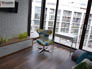 Mieszkanie w Warszawie Styl Nowoczesny - Sypialnia, styl nowoczesny - zdjęcie od Rajek Projektowanie Wnętrz