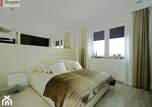Sypialnia, styl nowoczesny - zdjęcie od Rajek Projektowanie Wnętrz