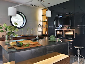 Kuchnia, styl industrialny - zdjęcie od Rajek Projektowanie Wnętrz