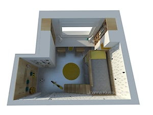 Mieszkanie na Ruczaju - Pokój dziecka, styl skandynawski - zdjęcie od Joanna Kłusak Architekt