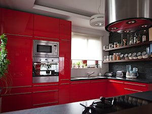Dom jednorodzinny 2 - wnętrza - Kuchnia, styl nowoczesny - zdjęcie od Joanna Kłusak Architekt