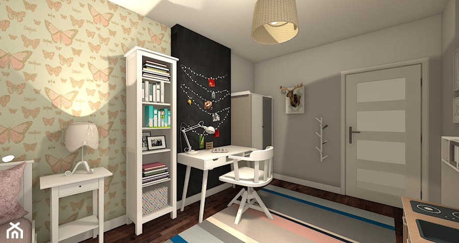 dziewczęco - Pokój dziecka, styl prowansalski - zdjęcie od biuro@bellainteriors.com.pl