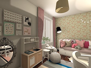 dziewczęco - Pokój dziecka, styl prowansalski - zdjęcie od biuro@bellainteriors.com.pl