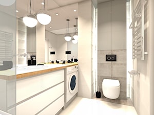 łazienka - Łazienka, styl minimalistyczny - zdjęcie od biuro@bellainteriors.com.pl