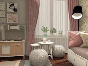 dziewczęco - Pokój dziecka, styl nowoczesny - zdjęcie od biuro@bellainteriors.com.pl