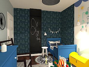 pokój dla chłopca - Pokój dziecka, styl skandynawski - zdjęcie od biuro@bellainteriors.com.pl