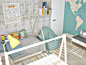 Dom w Zalesiu Górnym - Pokój dziecka, styl nowoczesny - zdjęcie od Icona Studio