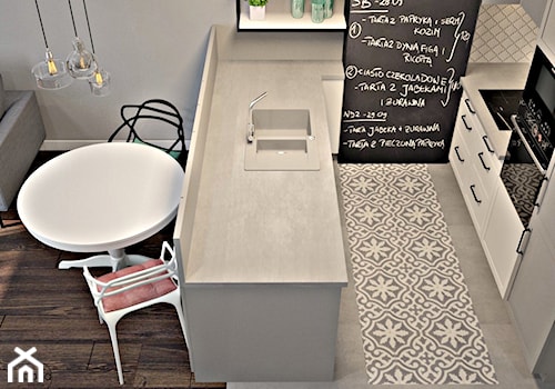 Metamorfoza mieszkania w Piasecznie 2 - Kuchnia, styl nowoczesny - zdjęcie od Icona Studio