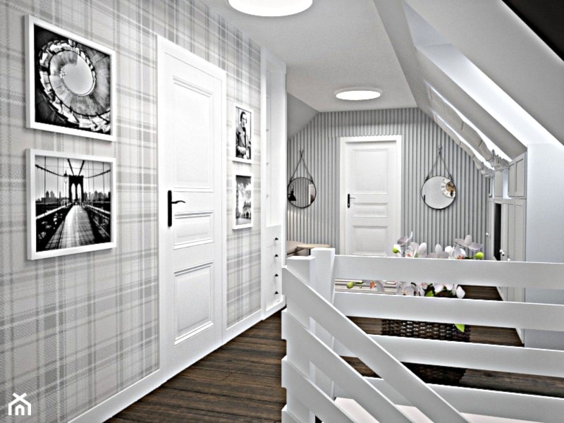 Dom Wólka Kozodawska - Salon, styl nowoczesny - zdjęcie od Icona Studio - Homebook