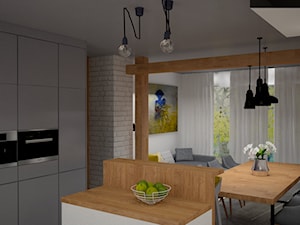 Metamorfoza kuchni i salonu - Kuchnia - zdjęcie od Icona Studio