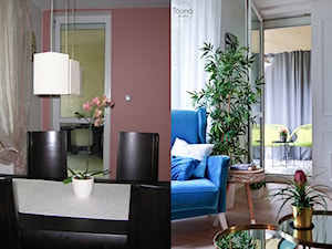 Metamorfoza mieszkania w Piasecznie - Salon, styl nowoczesny - zdjęcie od Icona Studio