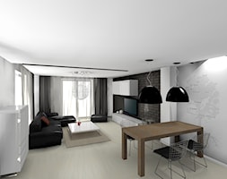 Dom jednorodzinny - Salon, styl nowoczesny - zdjęcie od Leste design - Homebook