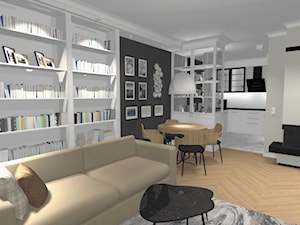 Mieszkanie Julianów - Salon, styl nowoczesny - zdjęcie od ZAGGO Dorota Pielaszek