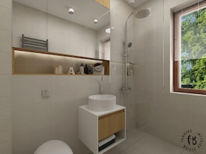 Mała łazienka - zdjęcie od Femberg Architektura Wnętrz