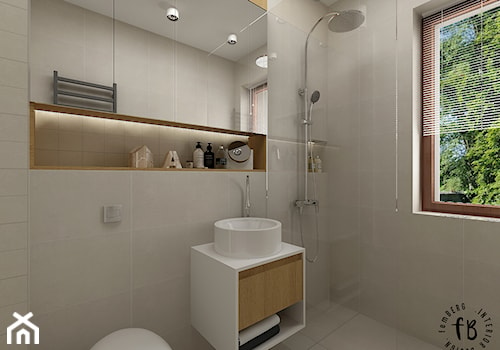 Mała łazienka - zdjęcie od Femberg Architektura Wnętrz