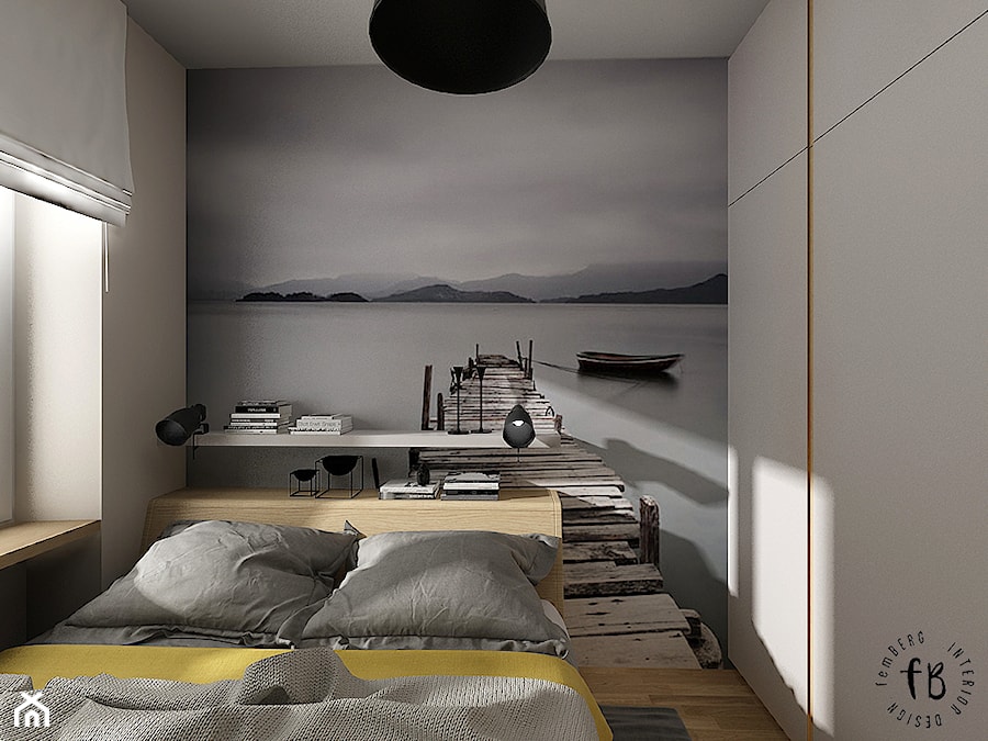 Przytulna sypialnia - zdjęcie od Femberg Architektura Wnętrz
