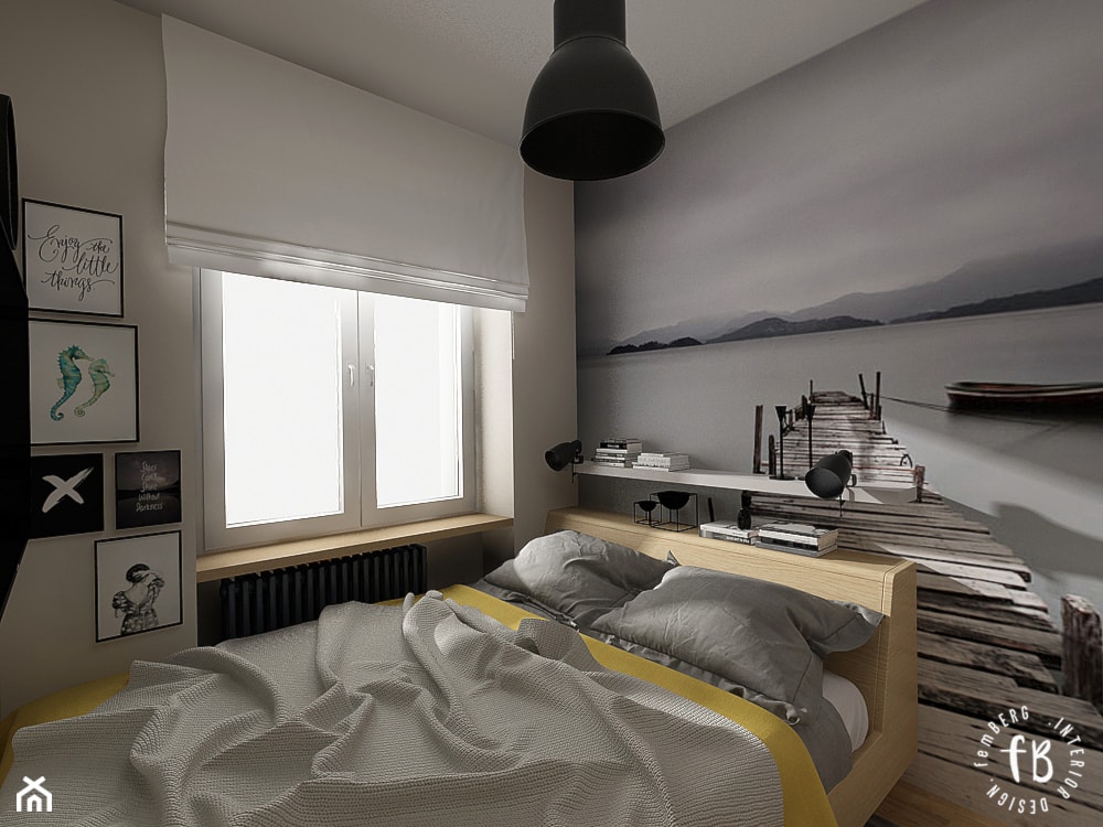 Przytulna sypialnia - zdjęcie od Femberg Architektura Wnętrz - Homebook