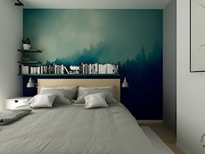 Zielona sypialnia - zdjęcie od Femberg Architektura Wnętrz
