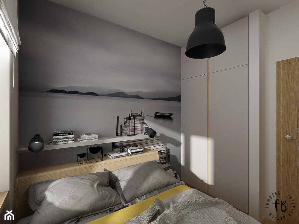 Przytulna sypialnia - zdjęcie od Femberg Architektura Wnętrz - Homebook