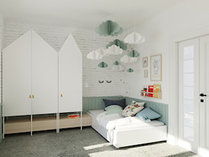 Dom w Grudziądzu - Pokój dziecka, styl skandynawski - zdjęcie od asymetric studio