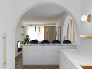 Dom Mikołów - Kuchnia, styl nowoczesny - zdjęcie od asymetric studio